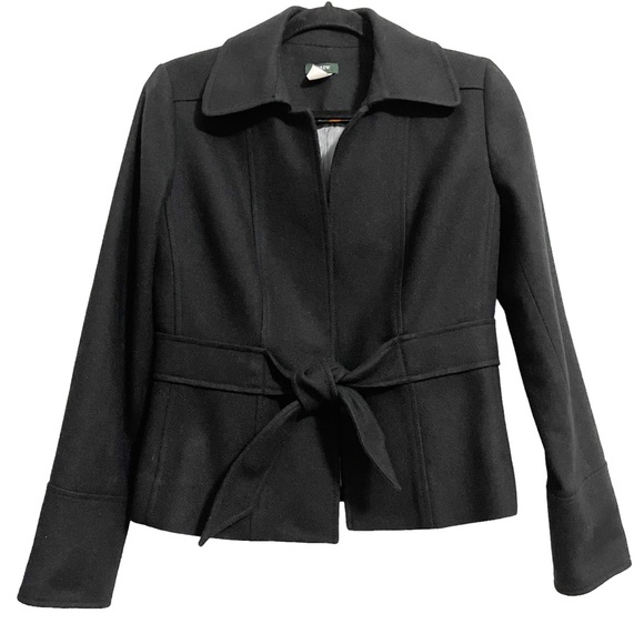 J. Crew Robert Noble Black Wool Jacket Blazer Scotland Size 4 - Picture 11 of 11